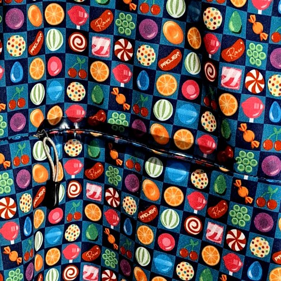 stunning RAW PROJEK mens Fruity SHIRT Size MEDIUM SHORT SLEEVES fruits all over - Picture 4 of 8